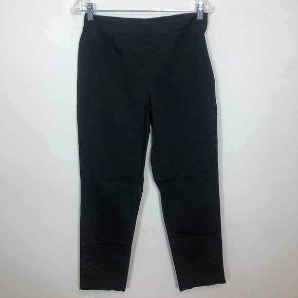 HARRIS/WALLACE Black Dress Pants Size 10 - Picture 1 of 7